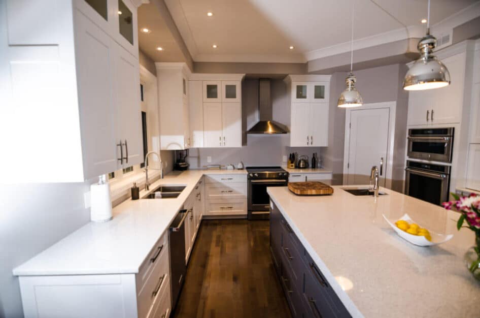 Winnipeg Kitchen Cabinets by Netley Millwork | contemporary satin 4